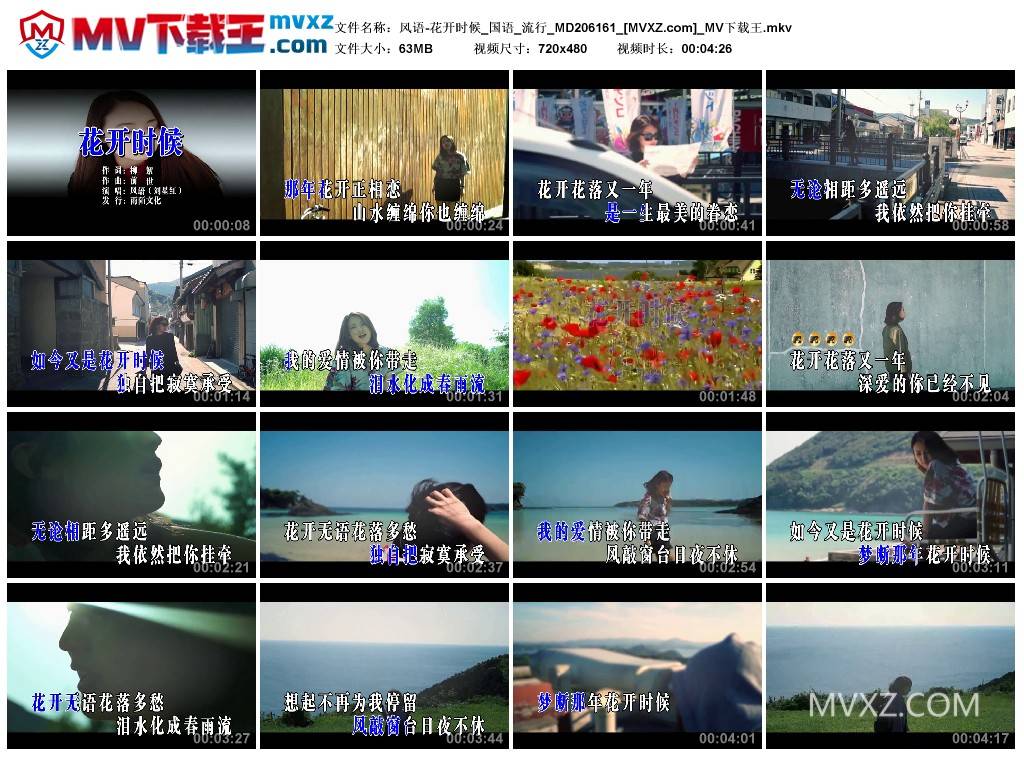 风语-花开时候_国语_流行_MD206161